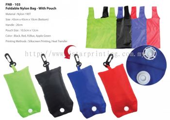 Foldable Nylon Bag FNB 103