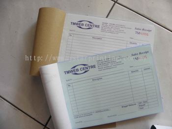 Bill Book Printing | Sales Receipt Book Printing