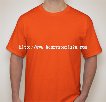 Lefonse Tubular 100% Cotton Round Neck 160gsm (RC01-06) Orange