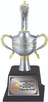 APA7312 Pewter Trophy with Handle