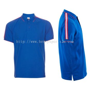 HC2208 Royal Oren Sport Honeycomb Short Sleeve Polo Tee