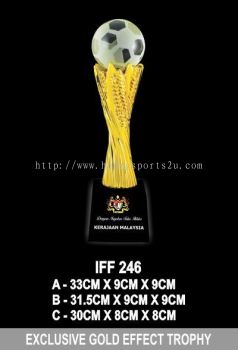 IFF 246 EXCLUSIVE GOLD EFFECT TROPHY