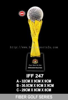 IFF 247 EXCLUSIVE GOLD EFFECT TROPHY