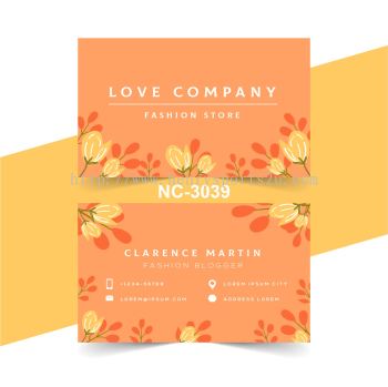 Flora Name Card - NC3039