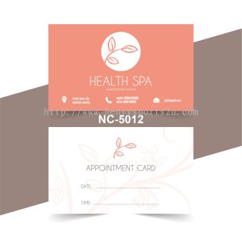 Beauty Name Card - NC5012