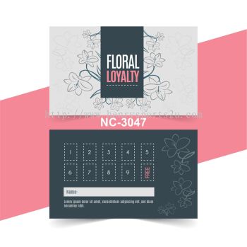 Flora Name Card - NC3047