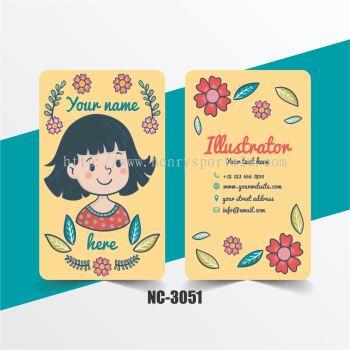 Flora Name Card - NC3051