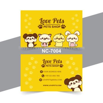 Pet Name Card - NC7004