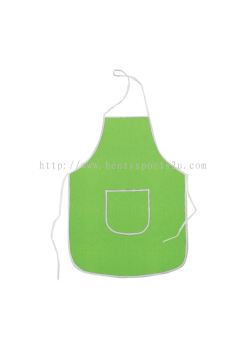 NON WOVEN APRON - GREEN