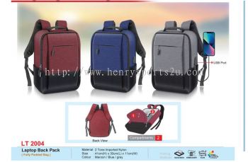LT2004 Laptop Back Pack (Full Padded Bag)