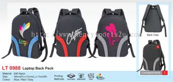 LT0988 Laptop Back Pack