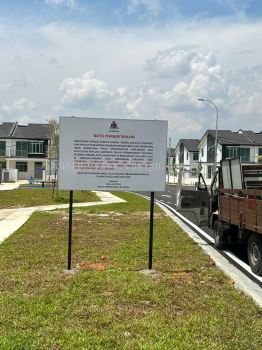 Notice Signboard in Selangor