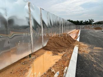 alluminium sheet hoarding