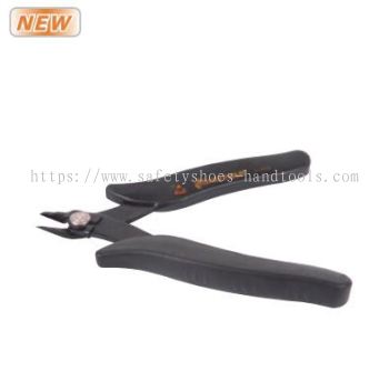 5�� Double Anti-Static Handle Diagonal Cutting Pliers With Lock (S170003)
