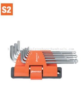 9-In-1 Long Arm Ball End Hex Key (S050023)