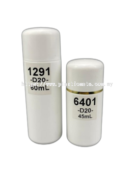 40-60ml Bottle for Toner : 1291 & 6401