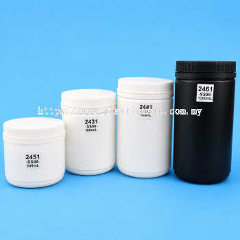 Food Powder Container 500ml,800ml,1000ml,1200ml : 2431,2441,2451,2461