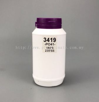250ml Pharmaceutical Bottle : 3419