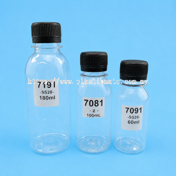 60ml - 180ml Drinking Bottle : 7091, 7081, 7191