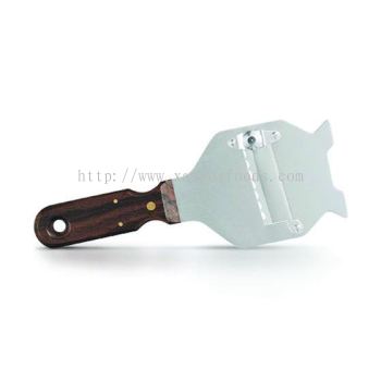 Stainless Steel Truffle Slicer with Wooden Handle