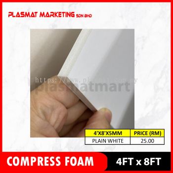 COMPRESS FOAM 4' X 8' X 5.0MM 