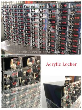 ACRYLIC PASSPORT LOCKER