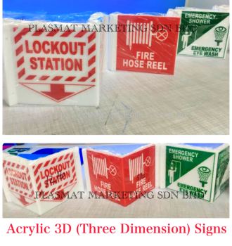 ACRYLIC 3D (THREE DIMENSION) SIGNS 