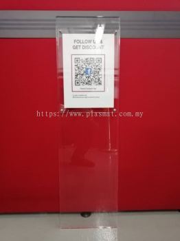 STANDEE ACRYLIC BROCHURES HOLDER