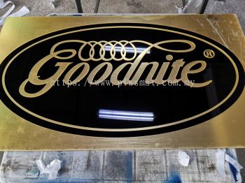 LASER CUT ACRYLIC GOLD MIRROR