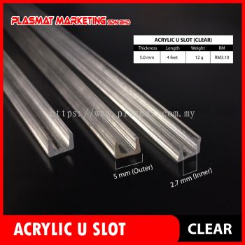 Acrylic U Slot