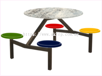 4 Seater Canteen Table - AK406