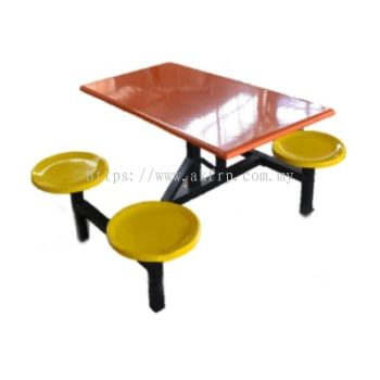 4 Seater Canteen Table - AK402S