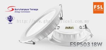 Fsl 6” 18w Round Panel Light Or Downlight