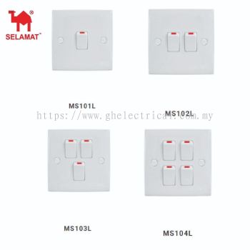 SELAMAT MS101L MS102L MS103L MS104L  Switch 10AX 250V