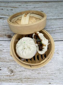 Ginger Spring Onion Chicken Bun 姜葱鸡包仔 (蒸)