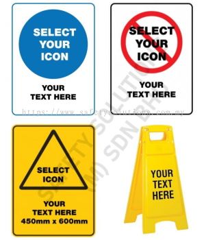 Custom-made Safety Signage & Labels