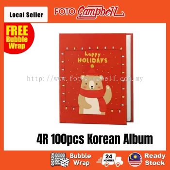 4R Album 100pcs, 4R Album Gambar (Ready Stock)Pocket Album--- happy holidays