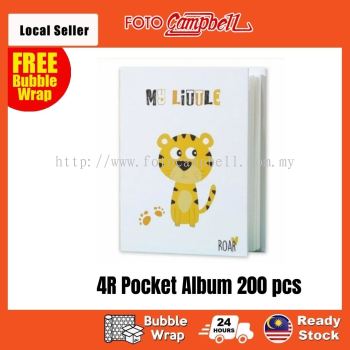 4R Photo Album(200pcs)Ready Stock---tiger