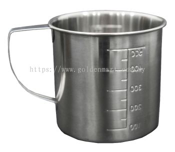 STAINLESS STEEL COUNTING CUP (500ML)