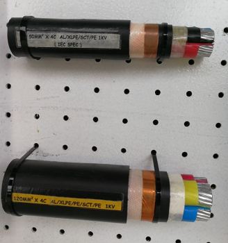 XLPE/SCT/PVC Aluminium Cable