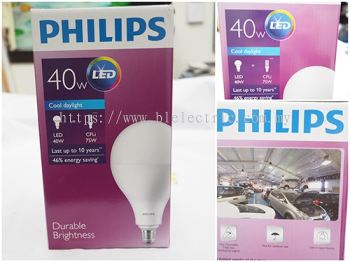 Philips High Lumen LED BUlb-E27 & E40