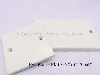 Pvc Blank Plate 