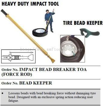HEAVY DUTY TIRE IMPACT BEAD BREAKER / TIRE BEAD KEEPER