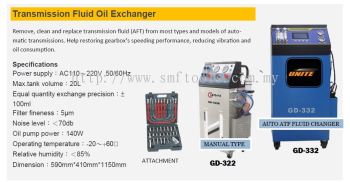 TRANSMISSION FLUID OIL AUTO / MANUAK EXCHANGER MACHINE