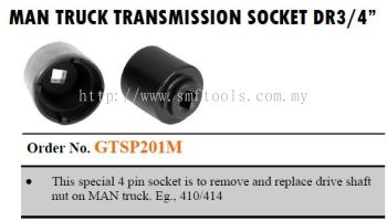 MAN TRUCK TRANSMISSION SOCKET 3/4"