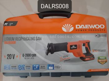 DAEWOO 20W LITHIUM RECIPROCATING SAW DALCS008