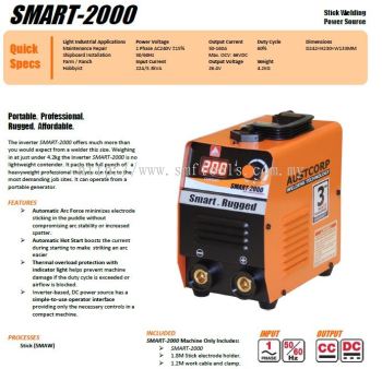 AUSTCORP WELDING TECHNOLOGY SMART-2000