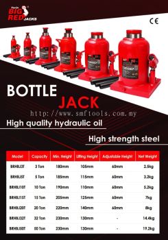 BIGRED Professional Hydraulic Bottle Jack