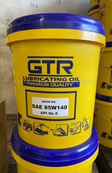 GTR LUBRICATING OIL PREMIUM QUALITY 18L SAE 85W140