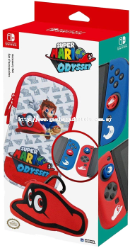 HORI Super Mario Odyssey Accessory Set Officially Licensed